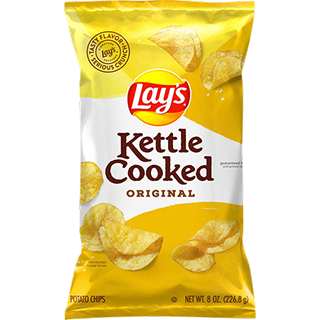 Lay's Kettle Cooked Original Chips 8oz